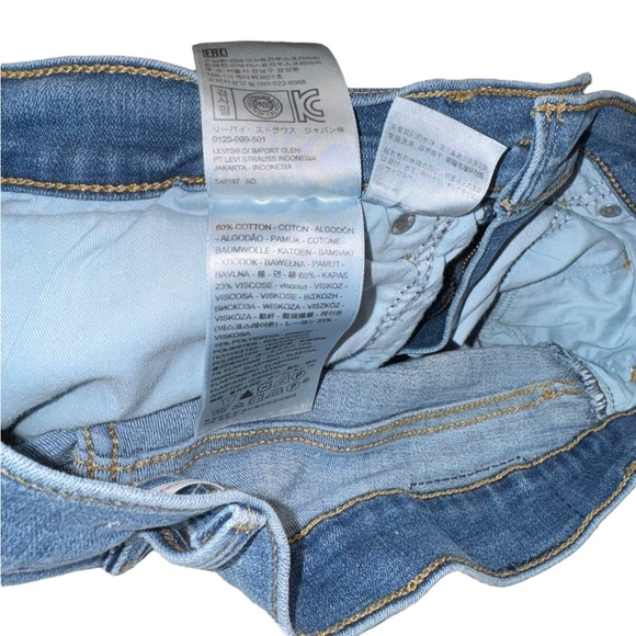 Levi's 315 Shaping Bootcut Medium Wash Jeans Size 31 - Picture 6 of 7